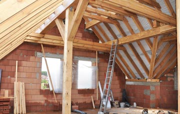 Pentre Llanrhaeadr attic trusses